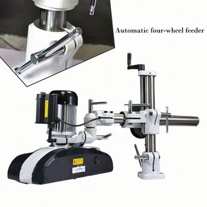 Brand Feeder Machine With 4 Roller 8 Speed STR Wood Feed Machine 4 <b>Wheel</b> Automatic Feeder Wood <b>Board</b> Feeding Machine - Product Image 5