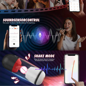 360 Rotation Licking Tongue 9 Modes App Control Masturbators Cup For Adult - Product Image 5