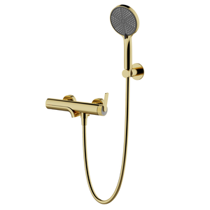 Robinet mitigeur de lavabo CUPC en laiton doré, à <span class=keywords><strong>deux</strong></span> poignées, 3 trous, pour salle de bain - Product Image 3