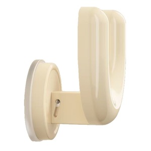 Estante de succión <span class=keywords><strong>para</strong></span> zapatillas de baño, estante de drenaje <span class=keywords><strong>para</strong></span> inodoro y baño montado en la pared sin taladrar, estante de almacenamiento con ganchos - Product Image 6