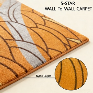 Tapis mural géométrique moderne en nylon imprimé, résistant à <span class=keywords><strong>l</strong></span>'usure, écologique, pour pub britannique, <span class=keywords><strong>taverne</strong></span> irlandaise, usage intensif domestique - Product Image 4