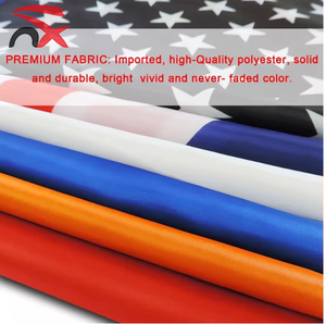 Drapeau imperméable double face en polyester 100% de haute qualité en gros du drapeau croate 90*150cm 3 * 5ft de la <span class=keywords><strong>Croatie</strong></span> pour l'extérieur - Product Image 3