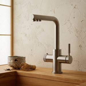 Grifo de Cocina Moderno de Acero Inoxidable 304 con un Solo Manípulo, 4 en 1, para Agua Filtrada, Hervida y Potable - Product Image 5