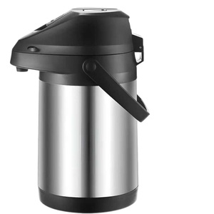 Termo Aislado de Grado Comercial de 2500 ml, Dispensador de Café y Té con Bomba, Acero Inoxidable Resistente para Cafetería y Restaurante - Product Image 2