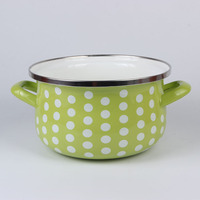 Ensemble de 3 casseroles en fonte émaillée, 12/14/16 cm, chauffe rapide, compatible induction, couvercle en verre, ustensiles de cuisson résistants au four, vente en gros