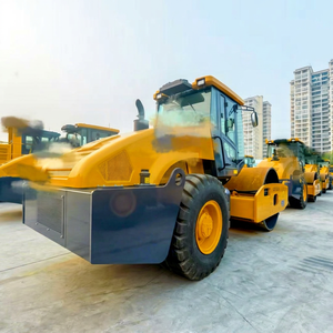 XS203J Road Roller 20 Ton Single <b>Drum</b> Vibratory Compactor Heavy Duty Soil Compactor - Product Image 1