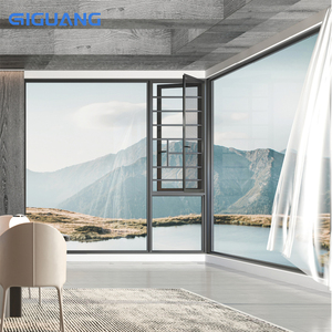 AS2047หน้าต่างบานสวิงอลูมิเนียมบานใหญ่กระจกสองบานได้รับการรับรองจาก nfrc Florida - Product Image 5