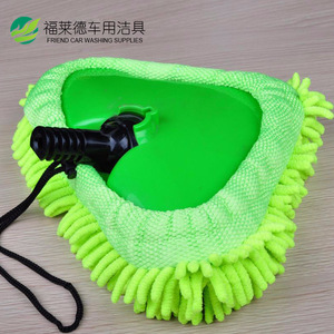 <b>Triangle</b> <b>Mop</b> Cover Chenille Replacement Pad For Car Cleaning Eco Friendly Daily Use XNECT - Product Image 3