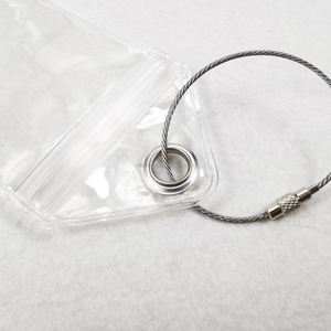 Porte-<span class=keywords><strong>étiquette</strong></span> de <span class=keywords><strong>bagage</strong></span> en PVC imprimé sur mesure, étanche, en plastique, pour valise, <span class=keywords><strong>étiquette</strong></span> nominative, pochette pour sac de voyage, étui d'identification pour Royal Caribbean - Product Image 6