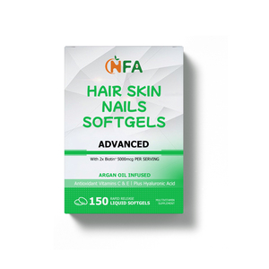 Gélules pour Cheveux, Peau et Ongles à Faible MOQ avec Biotine et Vitamine A – Complément pour des Cheveux Magnifiques, une Peau Saine et des Ongles Forts - Product Image 1