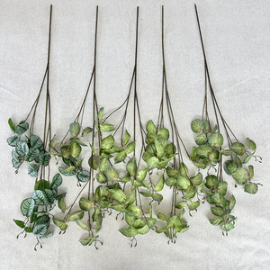 Feuille de lentille multi-fourche à tige haute Décoration d'intérieur de paysage <span class=keywords><strong>plante</strong></span> artificielle - Product Image 5