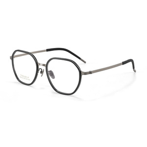 Montura de Gafas Ultraligera de Titanio para Hombre Danyang, Diseño Geométrico de Marco Completo 26012, Gafas Ópticas - Product Image 1