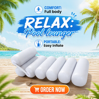 Bouées de plage gonflables en PVC/EVA, tubes flottants pour rivière, certifiées CE, taille personnalisable pour adultes, flotteurs de piscine – Vente chaude