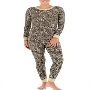 Ropa Interior Térmica Larga para Mujer, Transpirable, Sin Costuras, Antibacteriana, Multicolor, con Logotipo Personalizado OEM, Algodón/Poliéster - Product Image 2