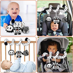 V094 Personalizar Espiral Cochecito Juguetes Recién Nacido Felpa Colgante Bebé Sonajero Suave Sensorial Juguetes <span class=keywords><strong>de</strong></span> Peluche <span class=keywords><strong>para</strong></span> Moisés Cama <span class=keywords><strong>Cuna</strong></span> Regalos Ideales - Product Image 6