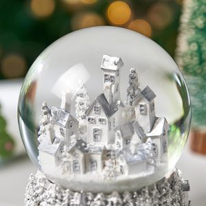 Globe à neige personnalisé avec paysage 3D, souvenirs en forme de boule de neige - Product Image 3