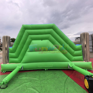 <b>Toddlers</b> outdoor party bounce house commercial barn-themed inflatable bouncer farm animals playground - Product Image 5
