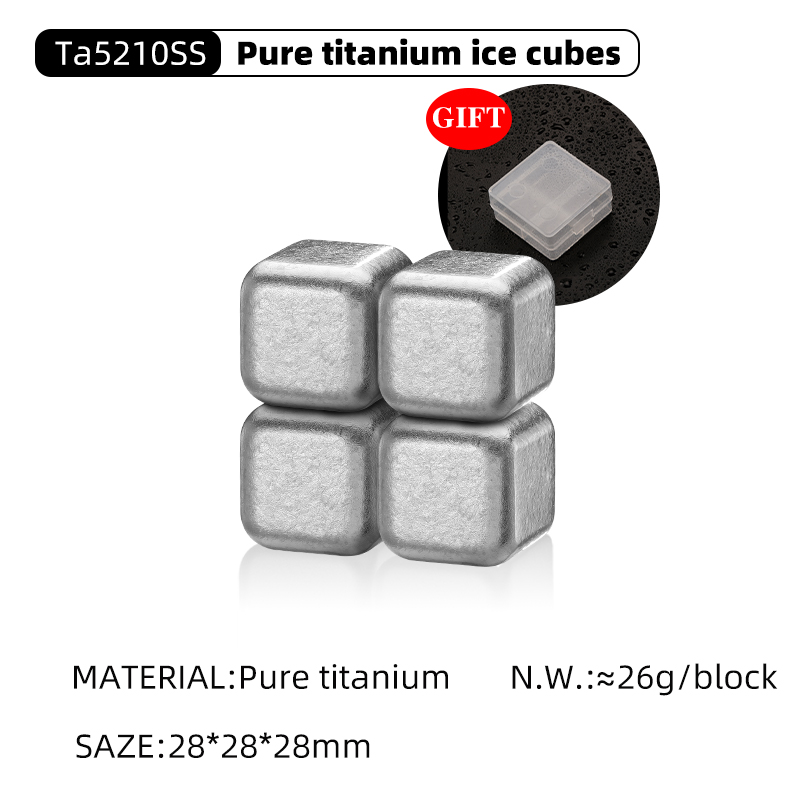 Gris 4 pcs argent cristallin