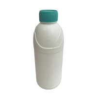 Bouteille en plastique HDPE mate de 500-1000 ml avec poignée, couleur personnalisée, pour lait, boissons, détergent, jus, avec bouchon à vis