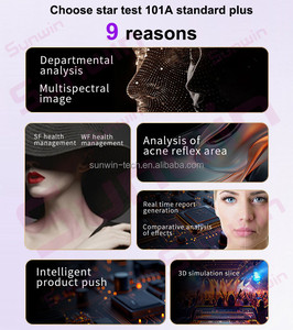Scanner Facial 3D Profissional com IA <span class=keywords><strong>2026</strong></span>, Certificado CE, Tecnologia Espelho Mágico para Análise de Acne, Rugas, Poros e Pele - Product Image 3