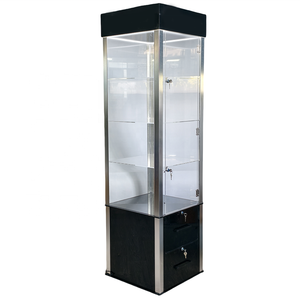 عرض البيع بالتجزئة ، عرض شعر مستعار مع ضوء LED ، عرض متجر دخان رخيص - Product Image 3