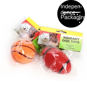 Thân Thiện Với Môi Cắn-Kháng Vinyl Âm Thanh Đồ Chơi Vật Nuôi Bóng Con Chó Đào Tạo Mô Phỏng Bóng Đá Trong Kho Cho Bán Buôn - Product Image 5