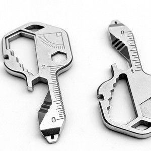 Clé multifonction en acier inoxydable de qualité industrielle avec règle et 11 fonctions, support OEM personnalisé - Product Image 2