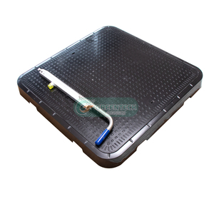 Tùy chỉnh chất lượng cao vuông kín cống <span class=keywords><strong>SMC</strong></span> <span class=keywords><strong>manhole</strong></span> Bìa En 124 - Product Image 6