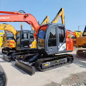 Matériel de machines de construction Hitachi Zaxis 75 Mini pelleteuse d'occasion japonaise Hitachi Zx75us d'occasion de 7.5 tonnes à vendre - Product Image 5