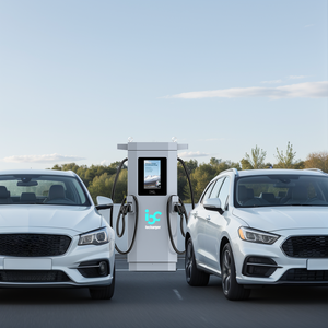 Giấy chứng nhận CE ocpp 2.0.1 iso15118 cắm và phí chademo ccs2 v2h 90Kw POS thanh toán thiết bị đầu cuối xe nhanh EV Trạm Sạc - Product Image 2