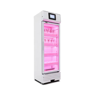 Eintüriger 4-Schichtiger Vertikaler Digitaler Hydroponischer Anbauschrank Intelligentes Bodenloses Pflanzsystem WLAN-Steuerung USB-Betrieben