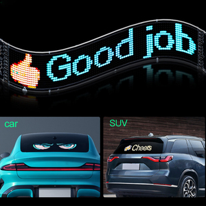 Oeil de démon Lumières Camion Voiture Modifié Lumières Oem Usine Led Smart Car Sticker Expression bus Écran taxi Fenêtre arrière Flexibilité - Product Image 1