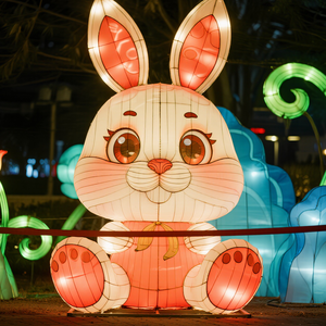 Huevos <span class=keywords><strong>de</strong></span> Pascua con Luces LED, Faroles <span class=keywords><strong>de</strong></span> Conejo, Decoración <span class=keywords><strong>de</strong></span> Jardín Colorida Hecha a Mano para Interiores, Familia, Acción <span class=keywords><strong>de</strong></span> Gracias, Día del Padre - Product Image 5