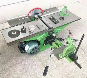 Machine de rabotage de surface automatique de dégauchisseuse de bois de 120mm/machine de rabotage électrique multifonctionnelle/machine de rabotage de coupe de bois
