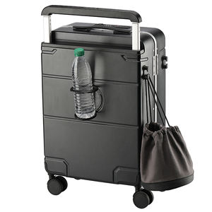 Maleta de mano con soporte para portátil <span class=keywords><strong>sin</strong></span> <span class=keywords><strong>cremallera</strong></span> Equipaje con sistema de bolsa de compresión incorporado Paquete de más ropa - Product Image 5