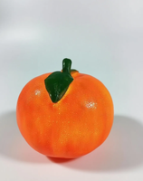 Kunstmatige Ananas Dragon Fruit Oranje Guagra Licht Sculptuur Landschapsontwerp Voor Indoor Feest Hotel Tuin Decor