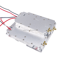 2400MHz 50W GaN Lora dengan Modul Sirkulator 100W Ldmos Penguat RF Bertenaga Sumber Digital Perlindungan FPV