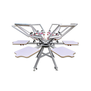 Machine d'impression <span class=keywords><strong>en</strong></span> soie pour t-shirts, 6 couleurs, imprimante avec Micro <span class=keywords><strong>enregistrement</strong></span>, 1 pièce - Product Image 3