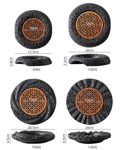 Vajilla <span class=keywords><strong>de</strong></span> nuevo diseño Harmony, plato <span class=keywords><strong>de</strong></span> Sushi <span class=keywords><strong>de</strong></span> roca <span class=keywords><strong>de</strong></span> <span class=keywords><strong>cemento</strong></span> <span class=keywords><strong>de</strong></span> piedra volcánica creativo japonés, platos japoneses - Product Image 6