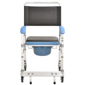 <b>Commode</b> Chair <b>Portable</b> Folding With Seat And Basin For Home Hospital Use - Product Image 1