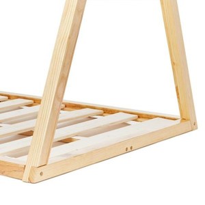Lit enfant en bois, design moderne, démontable, bois naturel, meubles de chambre pour enfants - Product Image 5