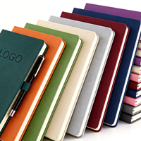 Carnet de notes professionnel personnalisé, avec sangle effet peau, porte-stylo, idéal comme cadeau d'entreprise, directement de l'usine