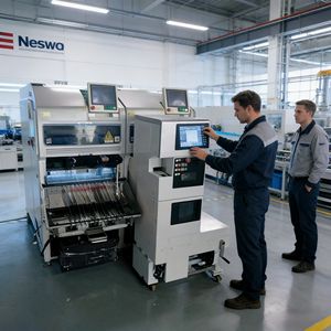 Machine de Placement SMT Haute Vitesse <span class=keywords><strong>NXTIII</strong></span> / M3III 4M avec Moteur et Pompe à Boîte de Vitesses PLC pour Ligne de Production d'Assemblage de Circuits Imprimés - Product Image 5