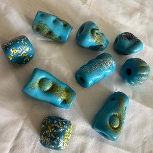 Top naturel argent Cotted cristal pierres précieuses perles bricolage boucle d'oreille incrustation accessoires pierre de guérison pour la fabrication de bijoux taille personnalisée - Product Image 1