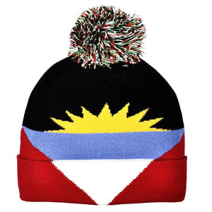 Venta al por mayor de la bandera personalizada de punto cálido sombreros Beanie Venezuela Bandera Nacional gorra española sombrero para Unisex - Product Image 3