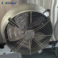 Tube de refroidissement en acier inoxydable CO2 Ammoniac Evaporateur Copeland Emerson Compressor 380V Motor for Coldroom