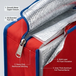 Sac de transport pour gâteaux, emballage cadeau de vacances, poche transparente, poignée renforcée, sac isotherme polyvalent, <span class=keywords><strong>livraison</strong></span> <span class=keywords><strong>à</strong></span> <span class=keywords><strong>domicile</strong></span> - Product Image 4