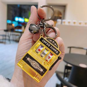 Metal Fruit Shake Joy Keychain Palm <b>Game</b> Machine Keychain Claw Machine Pendant <b>Small</b> Gift Wholesale - Product Image 5