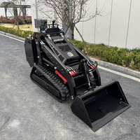Minipala caricatrice diesel Kubota Euro 5 EPA HKV8000 con trinciatrice forestale e falciatrice