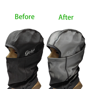 Máscara Facial Deportiva con Logotipo Bordado Reflectante, Patrón DTG, Tela Termocrómica, Balaclava para Actividades al Aire Libre - Product Image 2